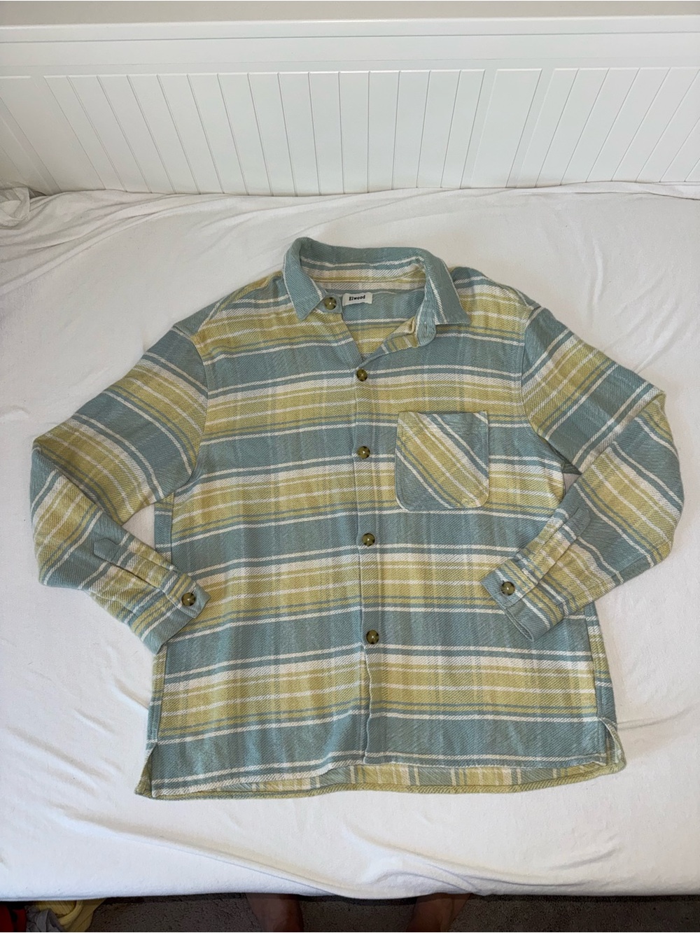 Elwood Clothing Plaid Button Up Flannel